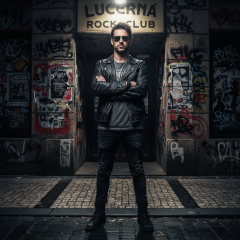 Ray-Ban Top Bar RB3183 - 004/71 - La foto è solamente a scopo illustrativo ed è stata generata da intelligenza artificiale.