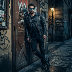 Ray-Ban ANDY RB4202 615355 - Fotografija z informativnim prikazom očal je ustvarjena z umetno inteligenco.