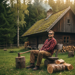 Occhiali da sole Ray-Ban RB2132 - 901L - La foto è solamente a scopo illustrativo ed è stata generata da intelligenza artificiale.