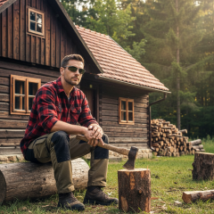 Ray-Ban Top Bar RB3183 - 004/71 - La foto è solamente a scopo illustrativo ed è stata generata da intelligenza artificiale.