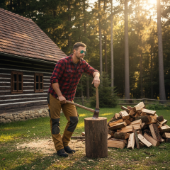Occhiali da sole Ray-Ban Original Aviator RB3025 - 112/17 - La foto è solamente a scopo illustrativo ed è stata generata da intelligenza artificiale.