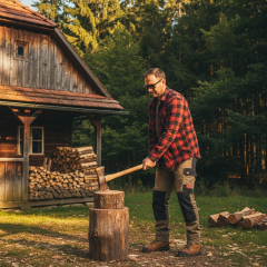 Ray-Ban New Wayfarer RB2132 710/51 - La foto è solamente a scopo illustrativo ed è stata generata da intelligenza artificiale.