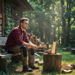 Ray-Ban Aviator RB3025 003/40 - La foto è solamente a scopo illustrativo ed è stata generata da intelligenza artificiale.