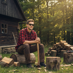 Ray-Ban RB4147 603971 - La foto è solamente a scopo illustrativo ed è stata generata da intelligenza artificiale.