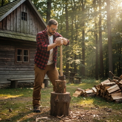 Ray-Ban Aviator Large Metal RB3025 001/5F - Fotografija z informativnim prikazom očal je ustvarjena z umetno inteligenco.
