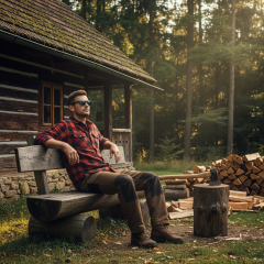 Ray-Ban Orion RB2199 13323F - Fotografija s informativnim prikazom naočala kreirana je pomoću umjetne inteligencije.