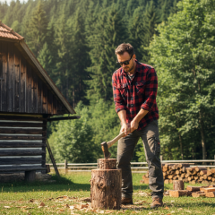 Ray-Ban Mega Wayfarer RB0840S 901/31 - La foto è solamente a scopo illustrativo ed è stata generata da intelligenza artificiale.