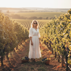 Occhiali da sole Ray-Ban RB3016 - W0365 - La foto è solamente a scopo illustrativo ed è stata generata da intelligenza artificiale.