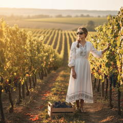 Occhiali da sole Ray-Ban RB4068 - 601 - La foto è solamente a scopo illustrativo ed è stata generata da intelligenza artificiale.