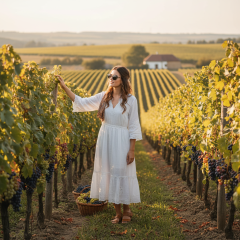 Ray-Ban Round Fleck RB2447 - 901 - La foto è solamente a scopo illustrativo ed è stata generata da intelligenza artificiale.