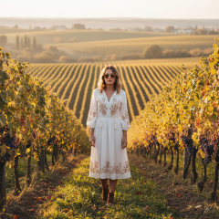 Ray-Ban Aviator Large Metal RB3025 112/M2 - Fotografija s informativnim prikazom naočala kreirana je pomoću umjetne inteligencije.