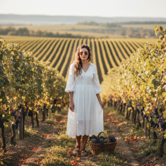 Ray-Ban ROUND METAL RB3447N 001/Z2 - La foto è solamente a scopo illustrativo ed è stata generata da intelligenza artificiale.