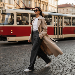 Ray-Ban New Wayfarer RB2132 - 901/58 - Fotografija s informativnim prikazom naočala kreirana je pomoću umjetne inteligencije.