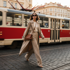 Ray-Ban Original Wayfarer RB2140 902/51 - Fotografija z informativnim prikazom očal je ustvarjena z umetno inteligenco.