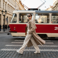 Ray-Ban Liteforce Tech RB4179 601/71 - Fotografija s informativnim prikazom naočala kreirana je pomoću umjetne inteligencije.