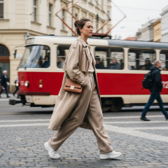 Ray-Ban Aviator Large Metal RB3025 001/5F - Fotografija z informativnim prikazom očal je ustvarjena z umetno inteligenco.