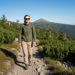 Polaroid PLD 6041/S 807/M9 - Fotografija z informativnim prikazom očal je ustvarjena z umetno inteligenco.