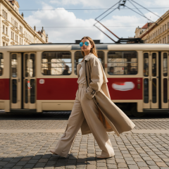 Ray-Ban RB3025 - 112/4L AVIATOR LARGE METAL - Fotografija z informativnim prikazom očal je ustvarjena z umetno inteligenco.