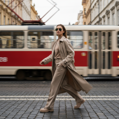 Ray-Ban AVIATOR LARGE METAL RB3025 - 001/58 - Fotografija z informativnim prikazom očal je ustvarjena z umetno inteligenco.