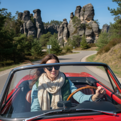 Polaroid PLD 6042/S 807/M9 - Fotografija z informativnim prikazom očal je ustvarjena z umetno inteligenco.