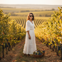 Ray-Ban Wayfarer Folding Classic RB4105 601S - La foto è solamente a scopo illustrativo ed è stata generata da intelligenza artificiale.