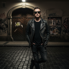 Ray-Ban RB2185 901/31 - La foto è solamente a scopo illustrativo ed è stata generata da intelligenza artificiale.