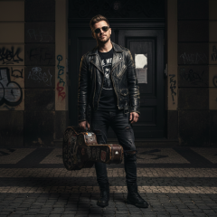 Ray-Ban RB3857 9196R5 - Fotografija s informativnim prikazom naočala kreirana je pomoću umjetne inteligencije.