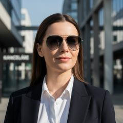 Hugo Boss Boss 1461/S PEF/IB - La foto è solamente a scopo illustrativo ed è stata generata da intelligenza artificiale.