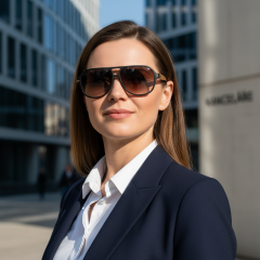 Hugo Boss Boss 1507/S 807/HA - Fotografija s informativnim prikazom naočala kreirana je pomoću umjetne inteligencije.