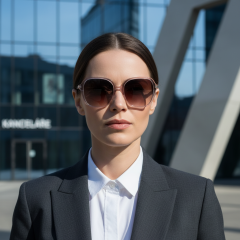 Hugo Boss Boss 1781/S 8KB/HA - La foto è solamente a scopo illustrativo ed è stata generata da intelligenza artificiale.