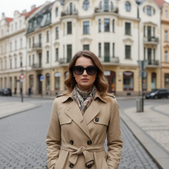 Burberry Elsa BE4346 39428G - Fotografija s informativnim prikazom naočala kreirana je pomoću umjetne inteligencije.