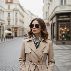 Burberry BE3158 1005/87 - Fotografija s informativnim prikazom naočala kreirana je pomoću umjetne inteligencije.