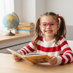 Počítačové brýle Crullé Kids XH6002 C4 