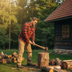 Ray-Ban Aviator RB3025 003/59 - La foto è solamente a scopo illustrativo ed è stata generata da intelligenza artificiale.