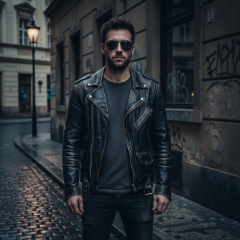 Occhiali da sole Ray-Ban Original Aviator RB3025 - 004/78 POL - La foto è solamente a scopo illustrativo ed è stata generata da intelligenza artificiale.