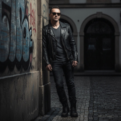 Ray-Ban Wayfarer II Classic RB2185 902/57 - Fotografija s informativnim prikazom naočala kreirana je pomoću umjetne inteligencije.