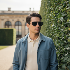 Burberry BE3150 1316/87 - Fotografija s informativnim prikazom naočala kreirana je pomoću umjetne inteligencije.