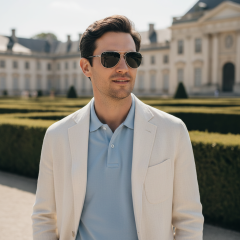 Burberry BE3149 1005/87 - Fotografija s informativnim prikazom naočala kreirana je pomoću umjetne inteligencije.