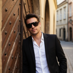 Dolce & Gabbana DG6134 325787 - La foto è solamente a scopo illustrativo ed è stata generata da intelligenza artificiale.