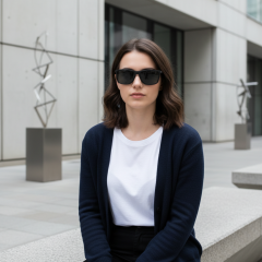 Emporio Armani EA4058 506381 - Fotografija z informativnim prikazom očal je ustvarjena z umetno inteligenco.