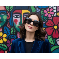 Gucci GG0896S 001 - La foto è solamente a scopo illustrativo ed è stata generata da intelligenza artificiale.