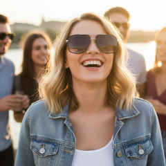 Guess GU00167 02B - Fotografija s informativnim prikazom naočala kreirana je pomoću umjetne inteligencije.