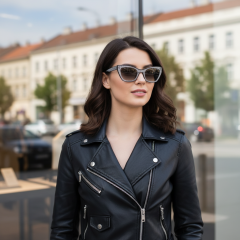 Guess GU7873 01B - Fotografija s informativnim prikazom naočala kreirana je pomoću umjetne inteligencije.