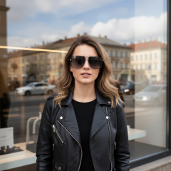 Guess GU00167 02B - Fotografija s informativnim prikazom naočala kreirana je pomoću umjetne inteligencije.