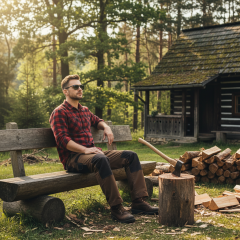 Ray-Ban RB3136 004 - La foto è solamente a scopo illustrativo ed è stata generata da intelligenza artificiale.