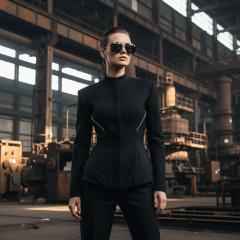 Prada PR 52WS 1AB5Z1 - La foto è solamente a scopo illustrativo ed è stata generata da intelligenza artificiale.