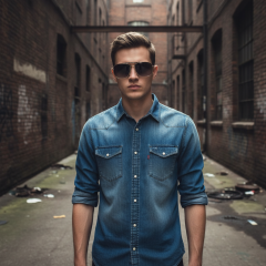 Guess GU5210 32B - Fotografija s informativnim prikazom naočala kreirana je pomoću umjetne inteligencije.