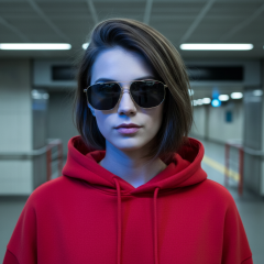 Hugo Boss HG 1207/S J5G/IR - La foto è solamente a scopo illustrativo ed è stata generata da intelligenza artificiale.